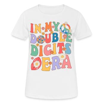 10 Years Old 10th Birthday - Women's Breathable T-Shirt - white - Front - AI Model Female 172 dark (172cm)