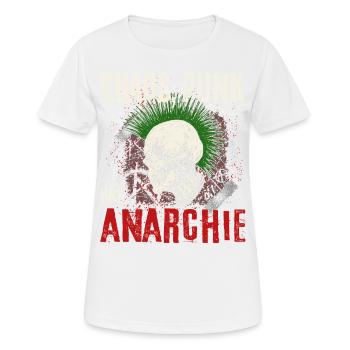 Punk Rock Pogo Anarchy Punks Punk Rocker Punk - Women's Breathable T-Shirt - white - Front - AI Model Female 172 dark (172cm)