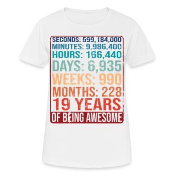16 ans ! Cadeau d’anniversaire 16e anniversaire - T-shirt respirant Femme - blanc - Devant - AI Model Female 172 dark (172cm)