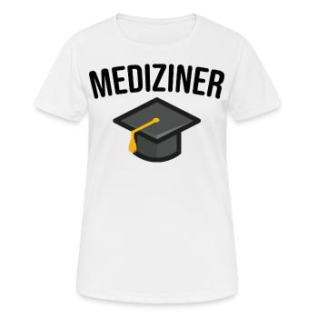 Mediziner Medizin Studium - Frauen T-Shirt atmungsaktiv - Weiß - Vorne - AI Model Female 172 dark (172cm)