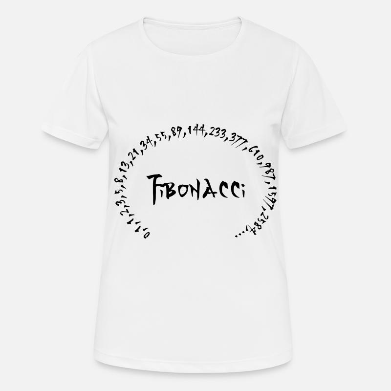 Fibonacci - Women's Breathable T-Shirt - white