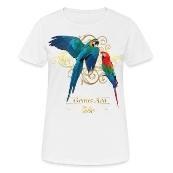 Aras - T-shirt respirant Femme - blanc - Devant - AI Model Female 172 dark (172cm)