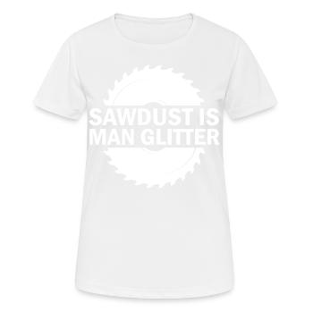 Crafter, Engineer Apprentice Woodworker Carpenter - Women's Breathable T-Shirt - white - Front - AI Model Female 172 dark (172cm)