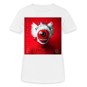 Monster #seven Coral Red - Women's Breathable T-Shirt - white - Front - AI Model Female 172 dark (172cm)