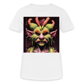 Monster #006 Leprechaun - Women's Breathable T-Shirt - white - Front - AI Model Female 172 dark (172cm)