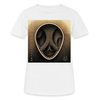 monstre #010 Embrouillé - T-shirt respirant Femme - blanc - Devant - AI Model Female 172 dark (172cm)