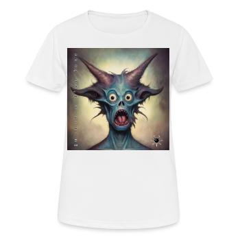monster #019 Oops! - Women's Breathable T-Shirt - white - Front - AI Model Female 172 dark (172cm)