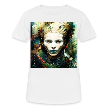 Monster #027 Marine - Women's Breathable T-Shirt - white - Front - AI Model Female 172 dark (172cm)