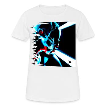 Monster #037 Ingénue - Women's Breathable T-Shirt - white - Front - AI Model Female 172 dark (172cm)