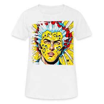 Monster #057 Psychoanalysis - Women's Breathable T-Shirt - white - Front - AI Model Female 172 dark (172cm)