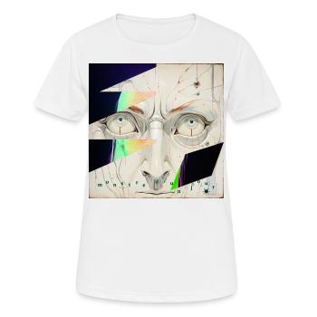 Monster #079 Hypnose - Frauen T-Shirt atmungsaktiv - Weiß - Vorne - AI Model Female 172 dark (172cm)