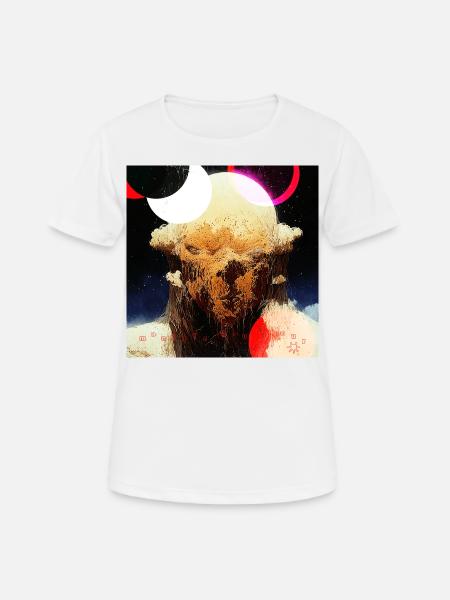 Monster #083 Finsternisse - Frauen T-Shirt atmungsaktiv - Weiß