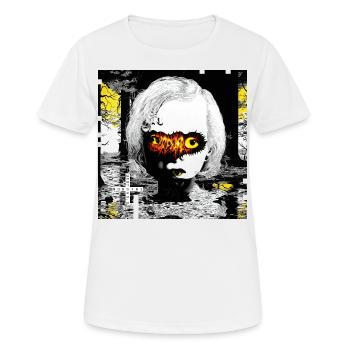 Monster #100 Unschuld - Frauen T-Shirt atmungsaktiv - Weiß - Vorne - AI Model Female 172 dark (172cm)