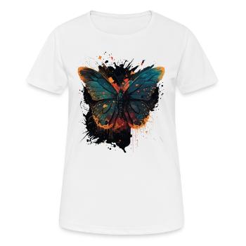 Butterfly Shades - Women's Breathable T-Shirt - white - Front - AI Model Female 172 dark (172cm)