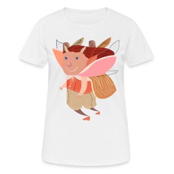 Eine feenhafte Kreatur - Frauen T-Shirt atmungsaktiv - Weiß - Vorne - AI Model Female 172 dark (172cm)
