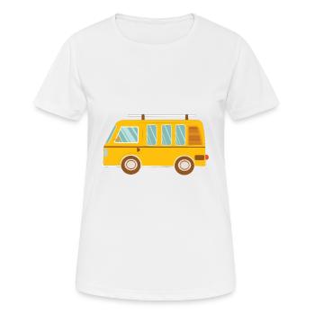 Camper - Women's Breathable T-Shirt - white - Front - AI Model Female 172 dark (172cm)