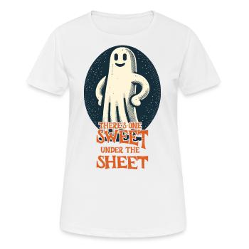 Last Minute Kostüm Unheimliches Halloween - Frauen T-Shirt atmungsaktiv - Weiß - Vorne - AI Model Female 172 dark (172cm)