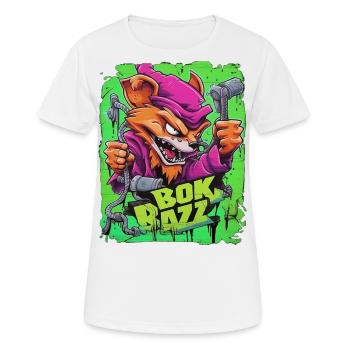 GRAFITTI ART! - Frauen T-Shirt atmungsaktiv - Weiß - Vorne - AI Model Female 172 dark (172cm)