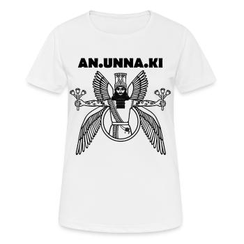 Anunnaki Sumerian deity - Women's Breathable T-Shirt - white - Front - AI Model Female 172 dark (172cm)