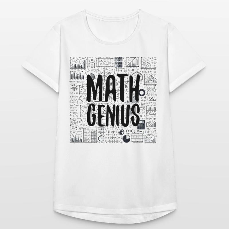 Math Genius Math Genius Math Gift Camiseta mujer transpirable