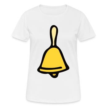 cloche - T-shirt respirant Femme - blanc - Devant - AI Model Female 172 dark (172cm)