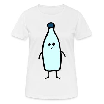 Flacon - T-shirt respirant Femme - blanc - Devant - AI Model Female 172 dark (172cm)