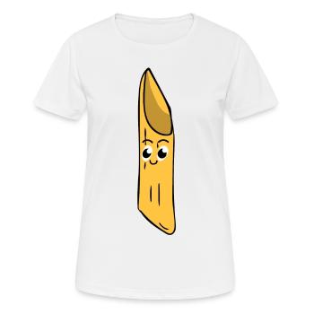 Noodle - humor - Women's Breathable T-Shirt - white - Front - AI Model Female 172 dark (172cm)