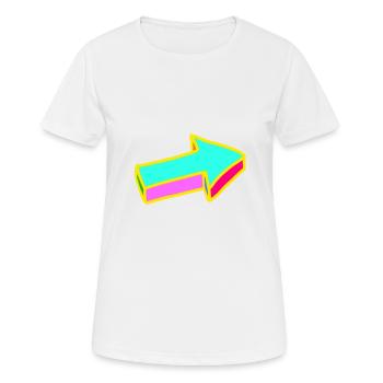 Arrow - Women's Breathable T-Shirt - white - Front - AI Model Female 172 dark (172cm)