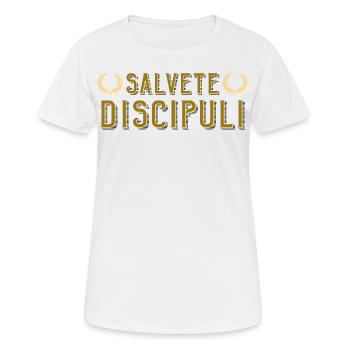 Latin teacher Latin teacher Latin teacher - Women's Breathable T-Shirt - white - Front - AI Model Female 172 dark (172cm)