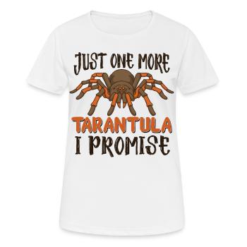 Tarentule Araignées Pet Tarentules Collectionneur - T-shirt respirant Femme - blanc - Devant - AI Model Female 172 dark (172cm)