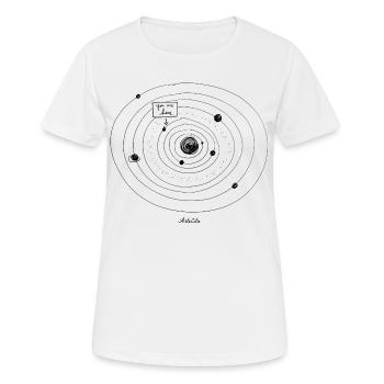 You are Here - Women's Breathable T-Shirt - white - Front - AI Model Female 172 dark (172cm)