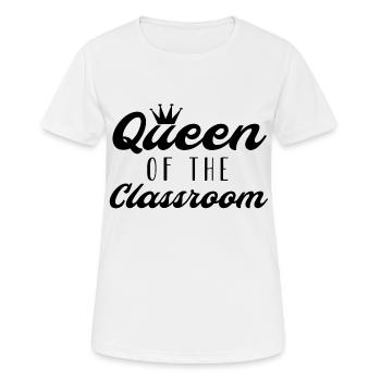 Geschenkidee für Lehrerinnen Lehrerin Lehrer - Frauen T-Shirt atmungsaktiv - Weiß - Vorne - AI Model Female 172 dark (172cm)