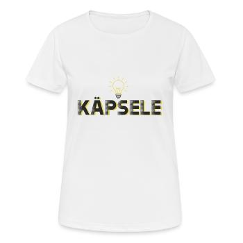 Käpsele Schwabe Souabe souabe cadeau souabe - T-shirt respirant Femme - blanc - Devant - AI Model Female 172 dark (172cm)
