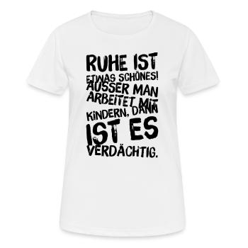 Educator Educator Profession Kindergarten Gifts - Women's Breathable T-Shirt - white - Front - AI Model Female 172 dark (172cm)