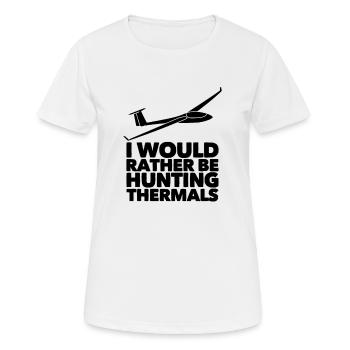 Planeur Planeur Planeur Planeur Planeur - T-shirt respirant Femme - blanc - Devant - AI Model Female 172 dark (172cm)