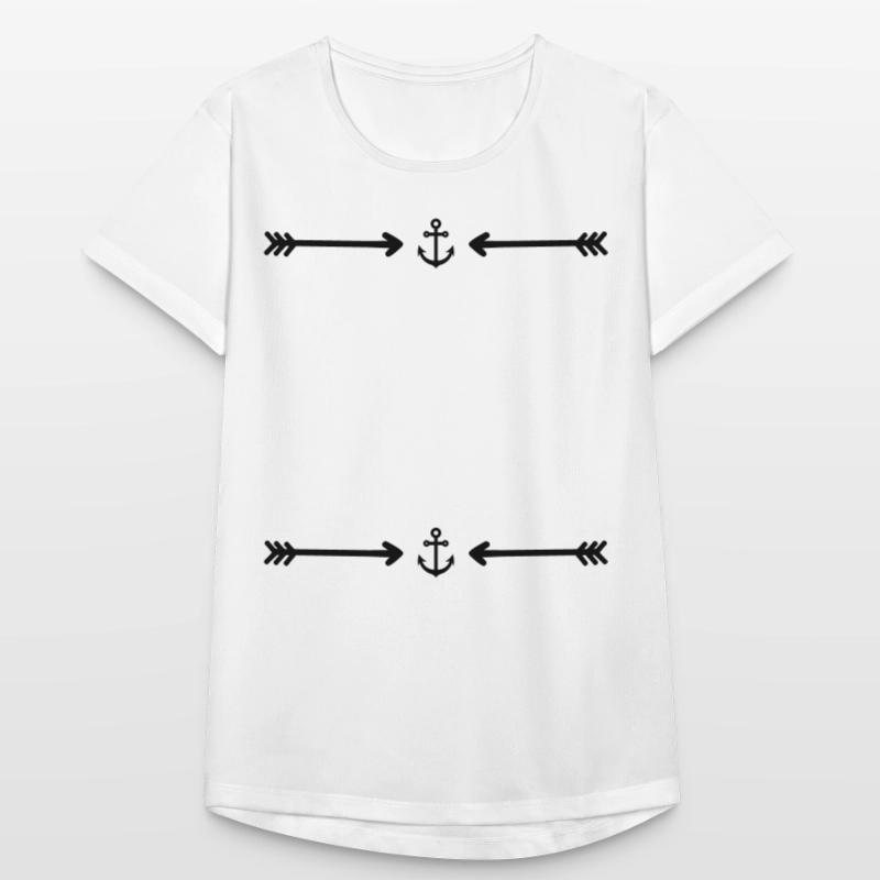 Anchor - Frame - Pattern Women's Breathable T-Shirt