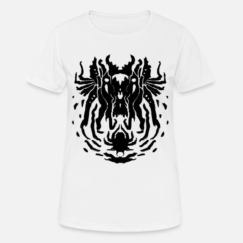 Cthulhu Rorschach test - Women's Breathable T-Shirt - white