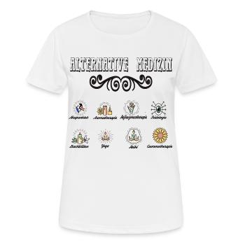Heilpraktiker,alternative Medizin,Naturheilkunde, - Frauen T-Shirt atmungsaktiv - Weiß - Vorne - AI Model Female 172 dark (172cm)