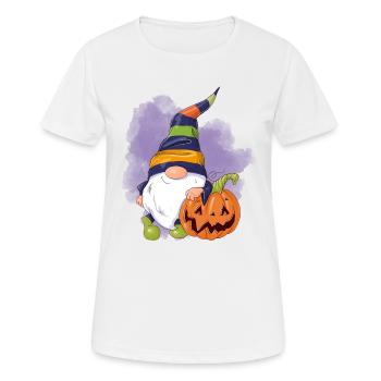Halloween-Wichtel - Frauen T-Shirt atmungsaktiv - Weiß - Vorne - AI Model Female 172 dark (172cm)