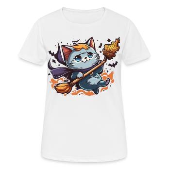 Hexen-Vertraute - Frauen T-Shirt atmungsaktiv - Weiß - Vorne - AI Model Female 172 dark (172cm)