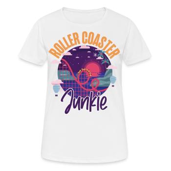 Roller Coaster Roller Coaster - Women's Breathable T-Shirt - white - Front - AI Model Female 172 dark (172cm)