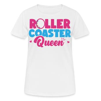 Roller Coaster Roller Coaster - Women's Breathable T-Shirt - white - Front - AI Model Female 172 dark (172cm)