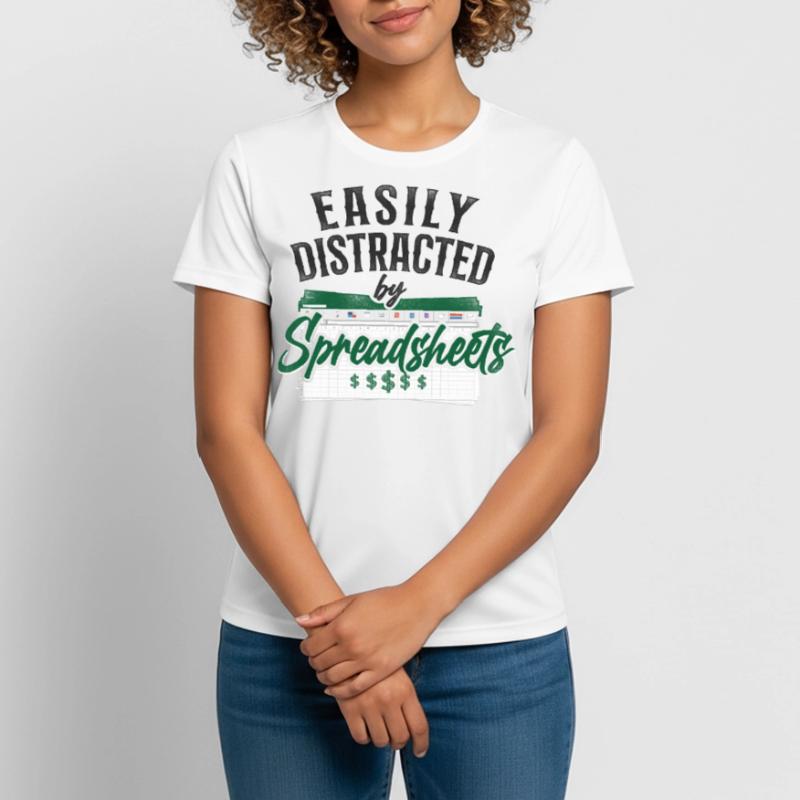 Comptable Comptable Comptable Comptabilité T-shirt respirant Femme