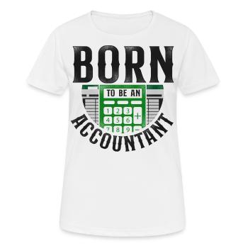 Accountant Bookkeeper Accounting - Women's Breathable T-Shirt - white - Front - AI Model Female 172 dark (172cm)
