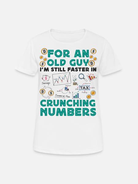 Comptable Comptable Comptable - T-shirt respirant Femme - blanc