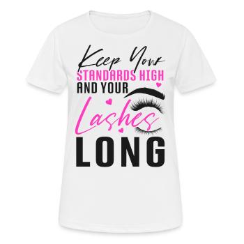Esthéticienne Esthéticienne Soins de la Peau - T-shirt respirant Femme - blanc - Devant - AI Model Female 172 dark (172cm)