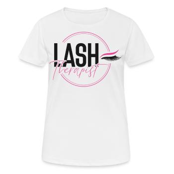 Esthéticienne Esthéticienne Soins de la Peau - T-shirt respirant Femme - blanc - Devant - AI Model Female 172 dark (172cm)