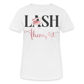 Esthéticienne Esthéticienne Soins de la Peau - T-shirt respirant Femme - blanc - Devant - AI Model Female 172 dark (172cm)