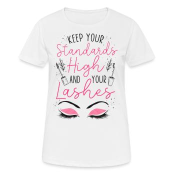 Esthéticienne Esthéticienne Soins de la Peau - T-shirt respirant Femme - blanc - Devant - AI Model Female 172 dark (172cm)