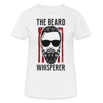 Beard Lover Bearded Man The Beard - Women's Breathable T-Shirt - white - Front - AI Model Female 172 dark (172cm)